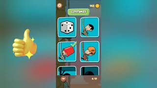 Mr. bean cartoon Series 2 in game | risky ropes game screenshot 2