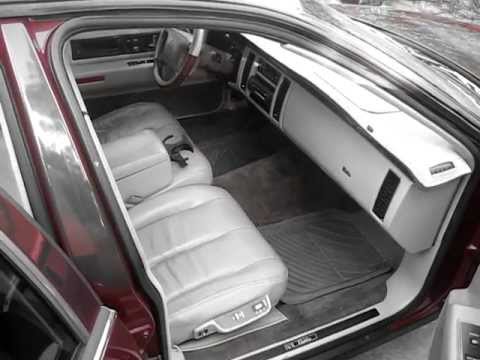 96 Cadillac Fleetwood Brougham Interior Youtube