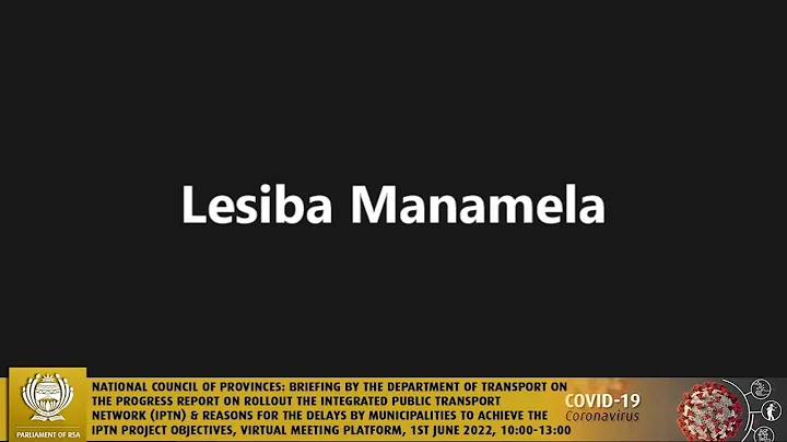 Select Committee on Transport, Public Service and Administration, Public Works and Infrastructure…