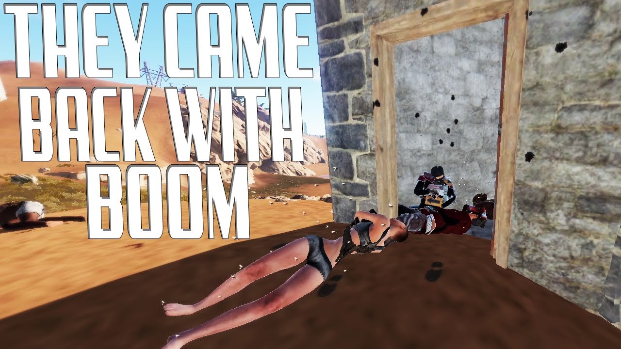 Boom Layout Rust THEY CAME BACK WITH BOOM - RUST - YouTube
