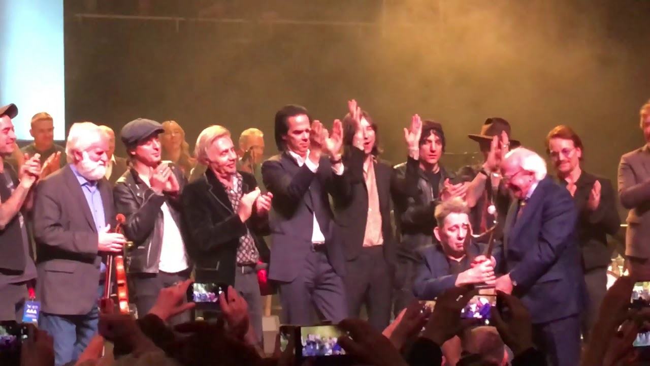 Shane MacGowan’s 60th Birthday Party - President Higgins + all Artists and Shane- Grand Finale