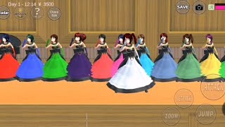 How To Dance Mist Sakura school simulator || Dance tutorial | Dance Mist song || Android gameplay ||