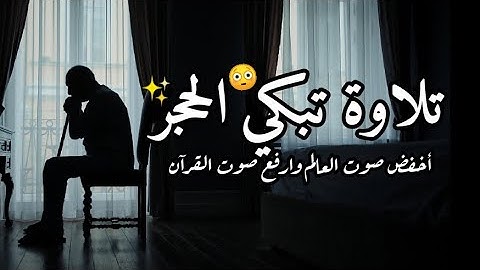 تلاوة تُبكي الحجر || مواساة ربانية || بصوت خاشع || حالات واتس اب