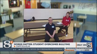 Camp Douglas Elementary Student overcomes bullying; wants to help others
