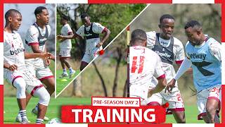DAY TWO MID-PRE SEASON/MAANDALIZI BADO YANAENDELEA HAPA POLOKWANE.