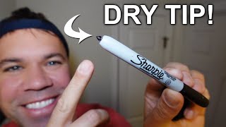 How To Fix a Dry Sharpie Marker (Revive Sharpie!)