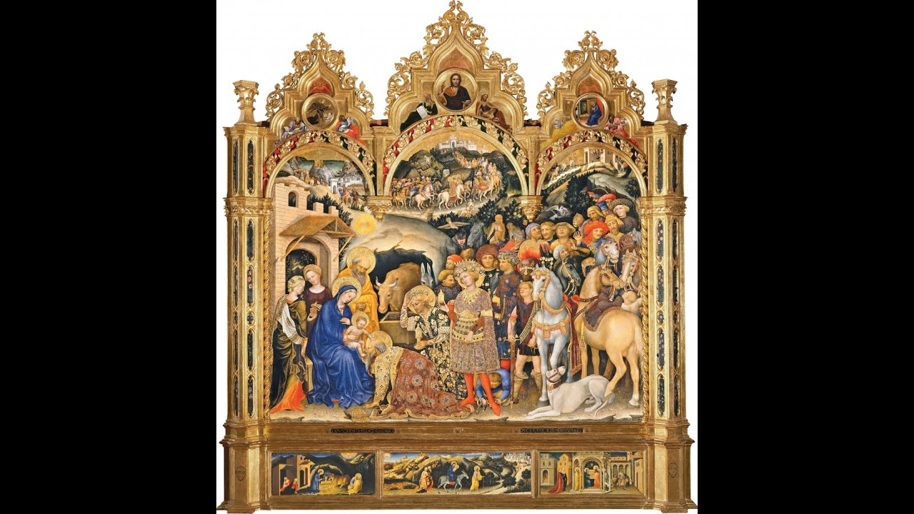 Gentile da Fabriano: l'Adorazione dei Magi