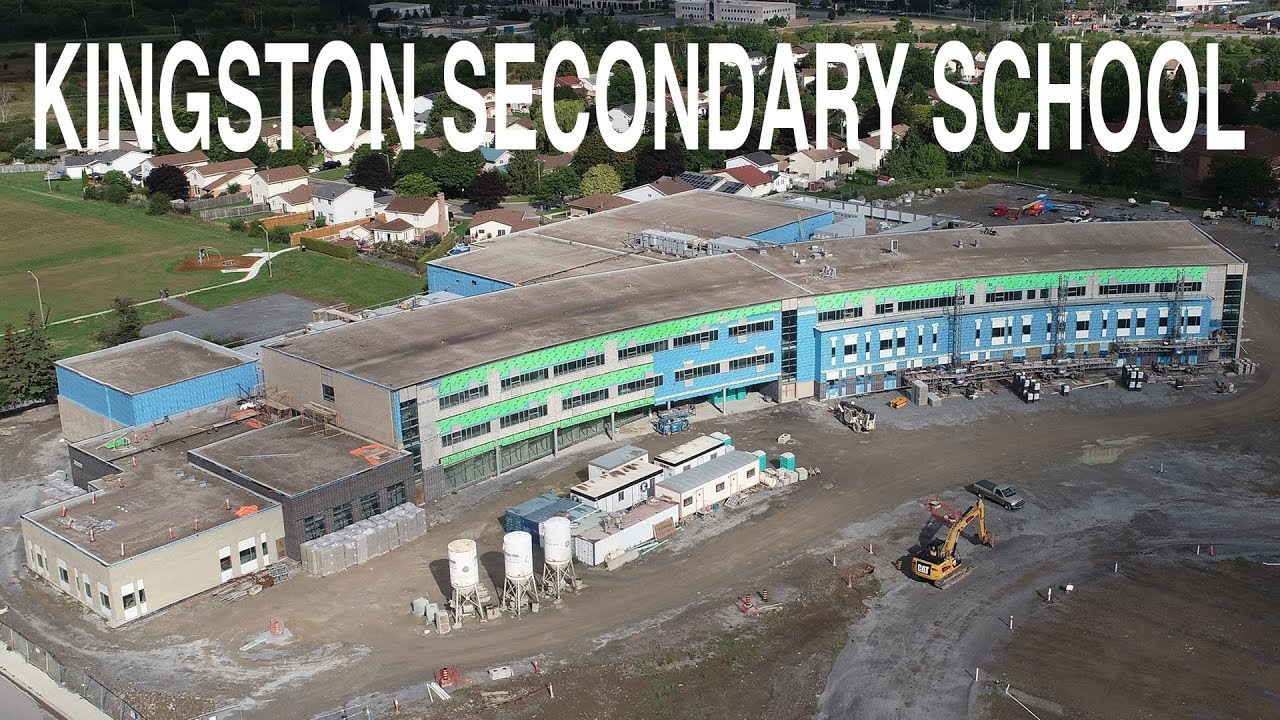 Kingston Secondary School Drone Update September 6, 2019 YouTube