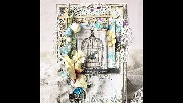 Shabby Card Video Tutorial by Evgeniya Zakharova