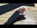 HOW TO SEW TRENDY SLIT SLEEVE / Sew With Me😊