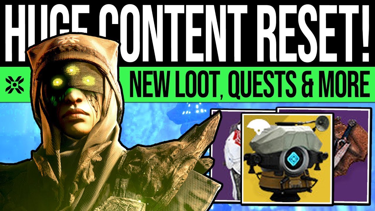 Destiny 2 | HUGE DLC RESET! New CONTENT! Moon Quest, Legend Nightmares, Banner & Vendors (15th Oct)