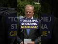 Tusk: granica z Białorusią jest najlepiej strzeżoną w Europie #polska #białoruś #polityka #shorts