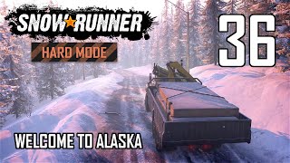 SnowRunner Hard Mode Strategic Walkthrough Ep 36 - Welcome To Alaska screenshot 2