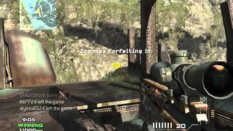 MW3- How to make players rage quit in face-off