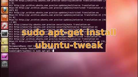 how to install ubuntu tweak on ubuntu gr