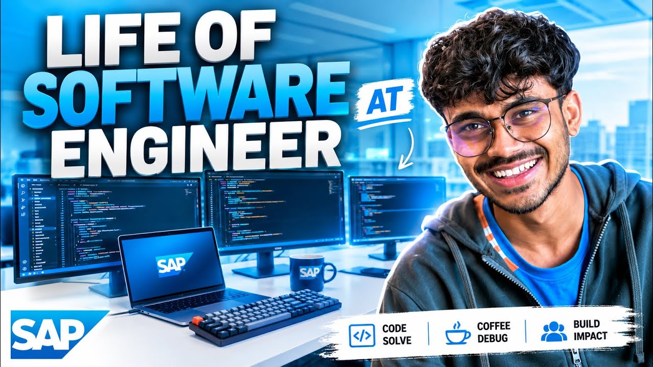 A Day in Software Engineer’s Life at SAP | Fun | Satvik Agre - YouTube