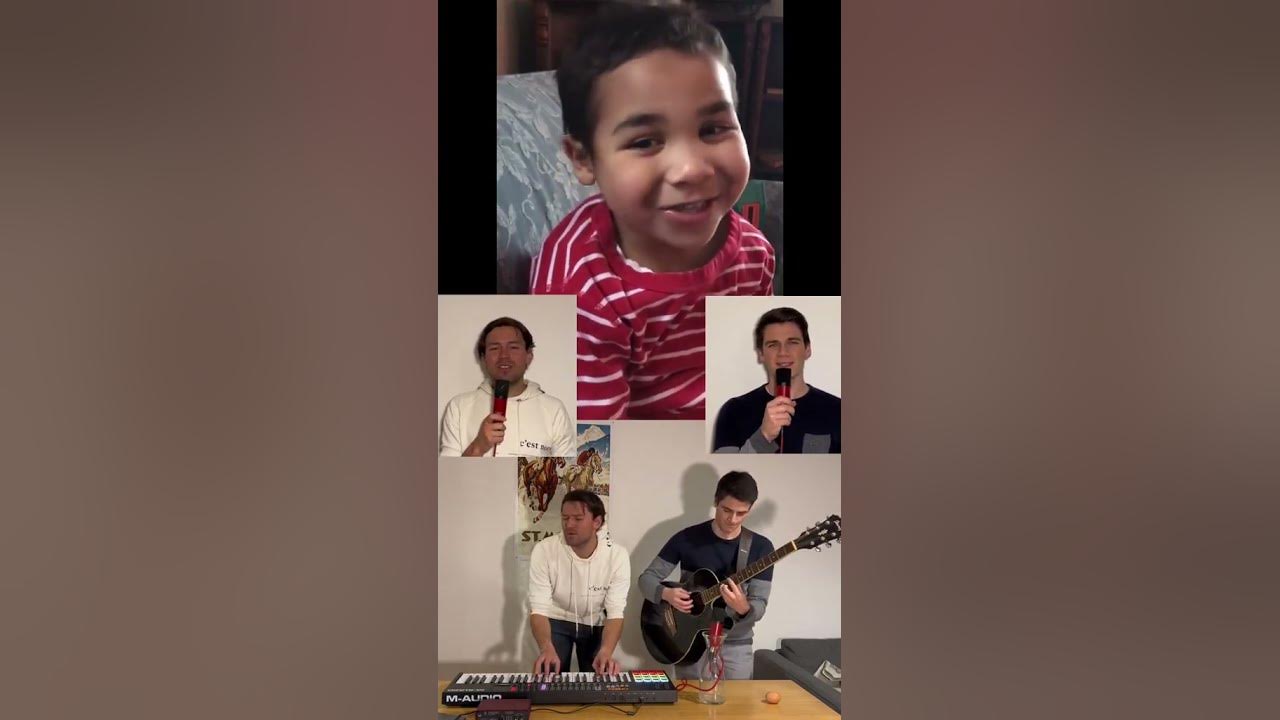Cutest duet EVER 🥰 #shorts | His voice is so soft and pure!
