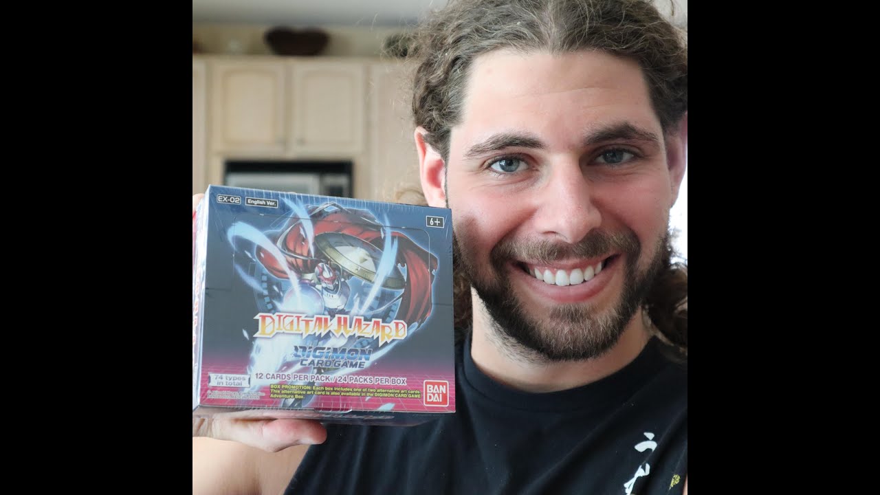 Digimon Card Game! Digital Hazard Box Break! Brand New Set!
