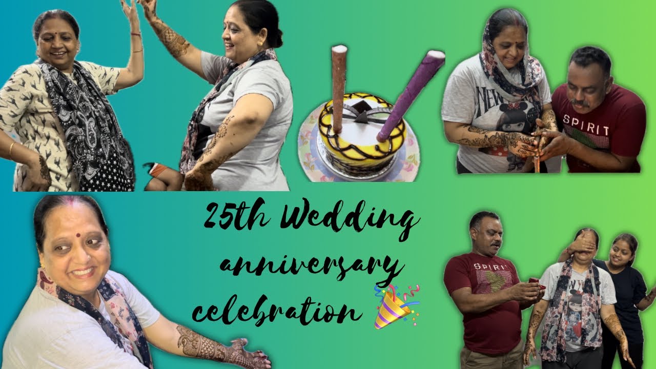 mummy-papa-25th-wedding-anniversary-celebration-mummy-s-surprise