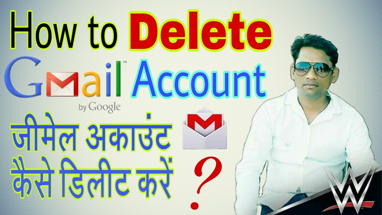 How to delete Gmail account from mobile/जीमेल अकाउंट को कैसे डिलीट करें