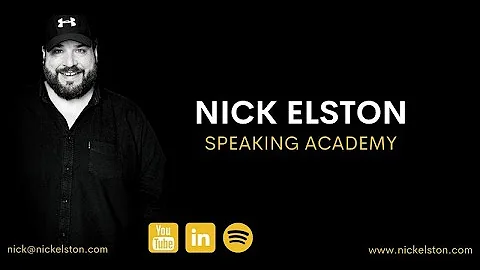Nick Elston Speaking Academy - May 2021 - Trailer ...