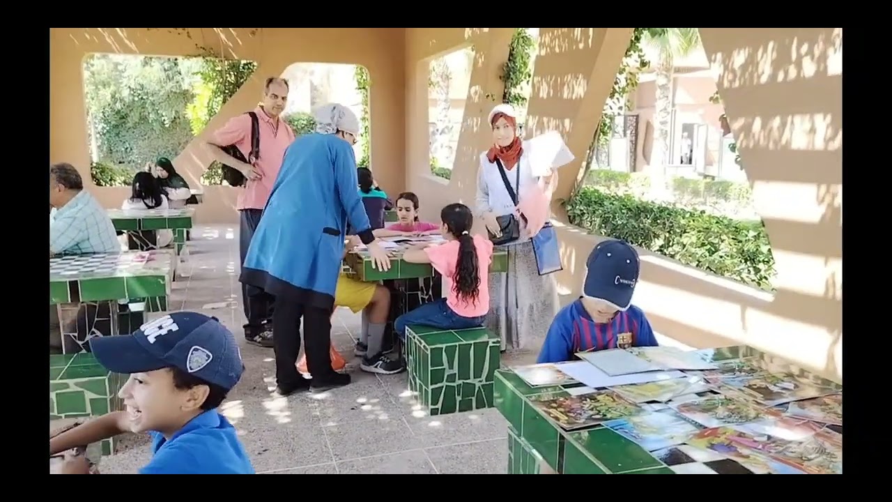 حدائق قارئة منتزه الحي الحسني المشروع الوطني للقراءة