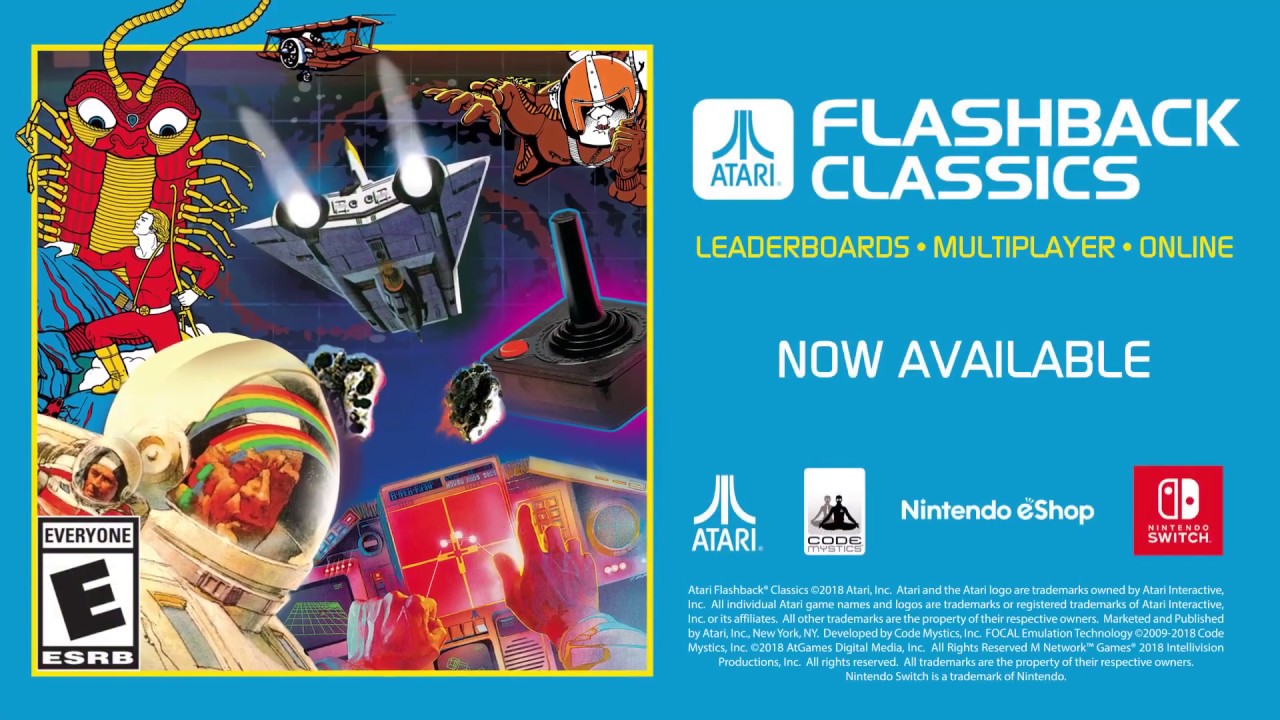 Atari Flashback Classics para Switch ya está disponible en América