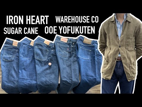5 Best Pairs of High Rise Jeans for Men. Iron Heart, Sugar Cane, OOE Yofukuten, Naked & Famous...