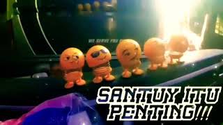 Story wa santuy emoticon .