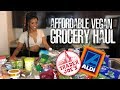 AFFORDABLE PLANT BASED GROCERY HAUL by @YANAGLO