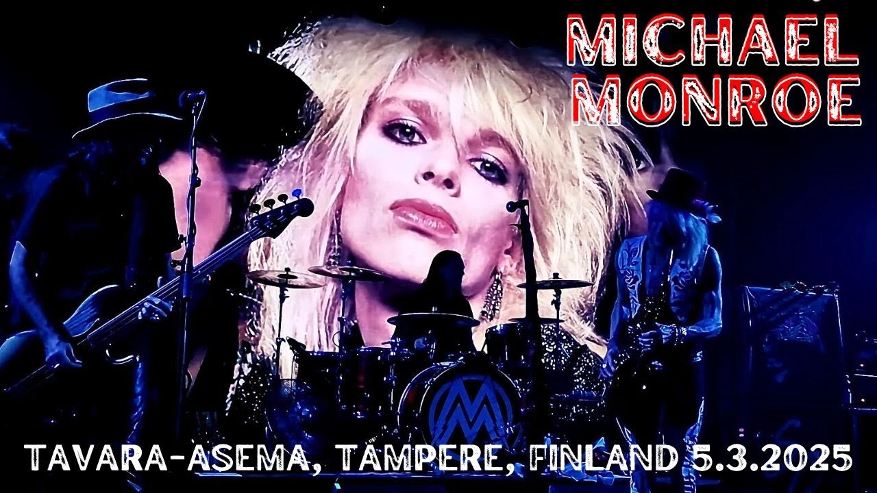 ☆ Michael Monroe - Million Miles Away @ Tavara-asema, Tampere, Finland 5.3.2025 ☆