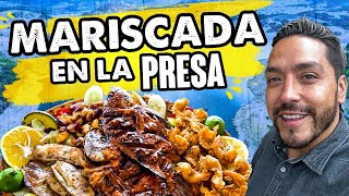 Una MARISCADA Sabrosa y Barata en Huascato, Jalisco!!