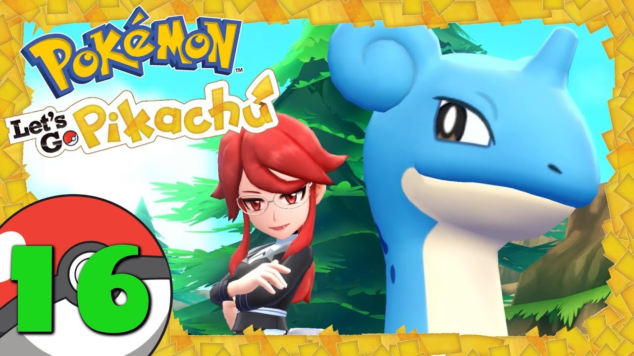 Pokemon Let's Go Pikachu 🌍 16 Mit Lorelei gegen die Rocket Rüpel