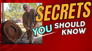 The Secret of Sawmilling! Use your BRAIN!!