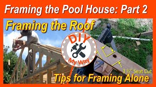 Framing Up the Pool House - Part 2: The Roof (#113)
In Part 2, I frame up the roof of the pool house and show you some tricks I use to frame it up by my self.
Visit DIYMyWay.net: https://diymyway.net/
Follow Me on Twitter: https://twitter.com/diymyway
#DIY #RuralLiving #Carpentry Framing Up the Pool House - Part 2: The Roof (#113)