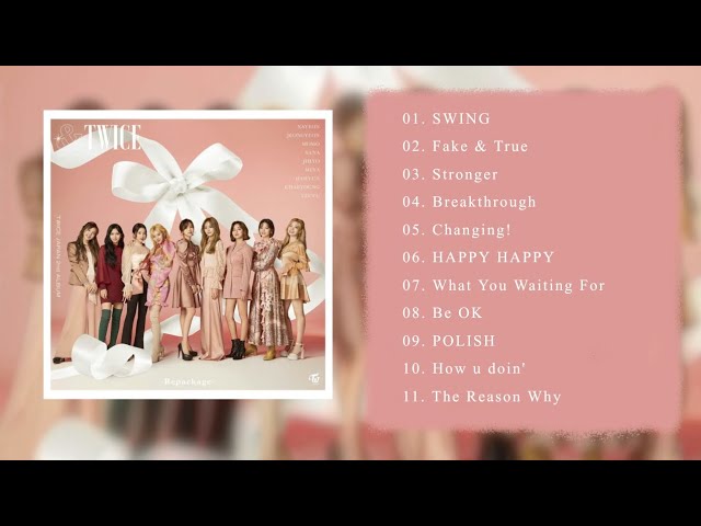 TWICE &TWICE - Repackage アルバム TWICE - &TWICE (Repackage) | Full Album - YouTube