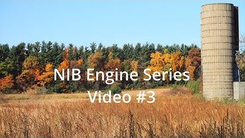 NIB Engine Series Video #3 OS FS-91 Surpass