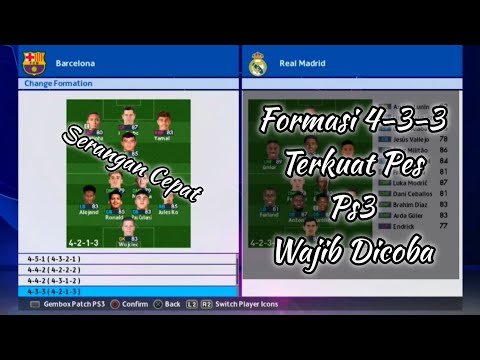 COKI88 x autohoki - Formasi 4-3-3 Terkuat Pes Ps3 2025 Wajib Dicoba | Formasi Pes Ps3