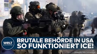 Usa Was Ist Ice Das Sind Die Aufgaben Der Agenten Behrde Wchst Rasant
