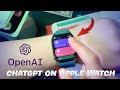 How to Cheat on Tests using ChatGPT and Apple Watch. Next Level of Cheating Using AI !