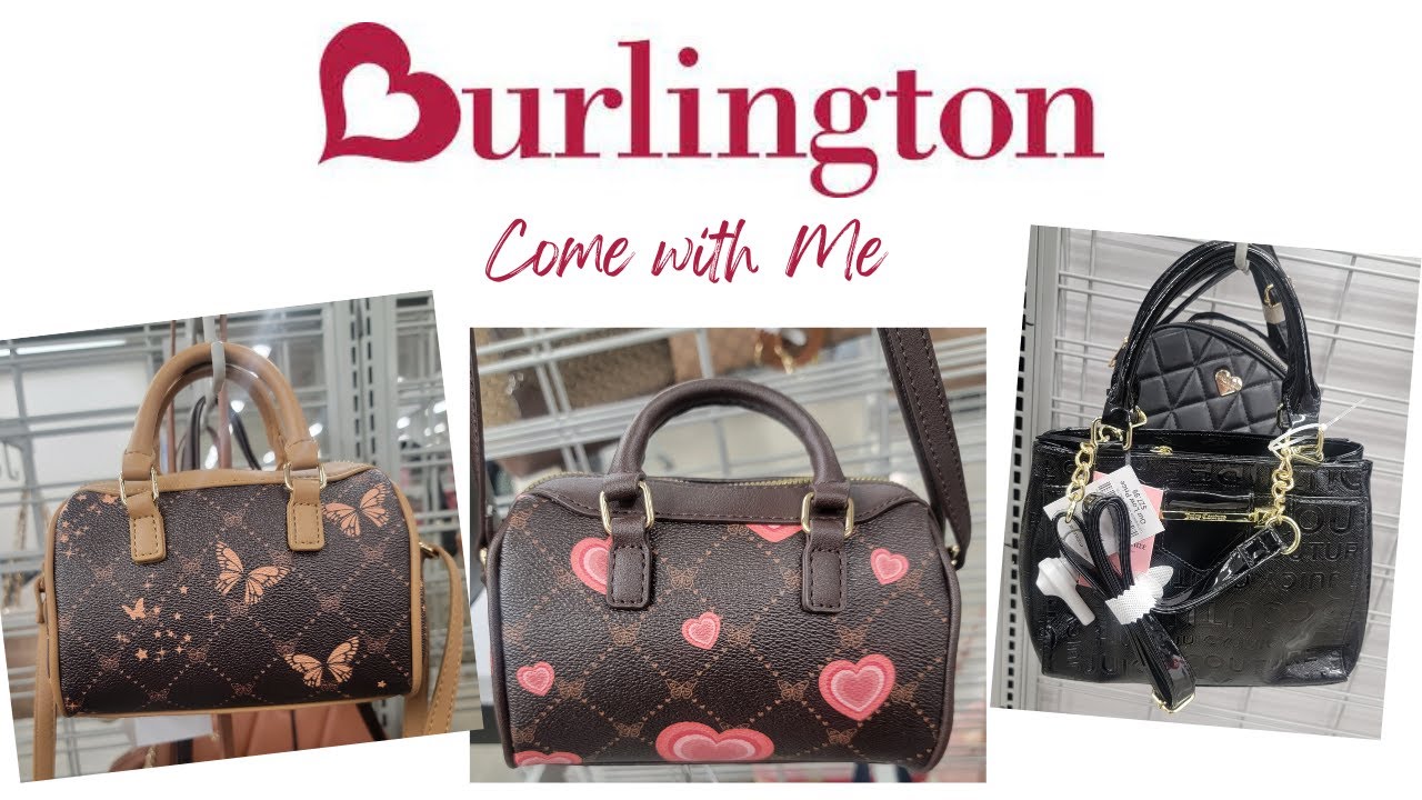 HANDBAGS AT BURLINGTON WITH ME YouTube