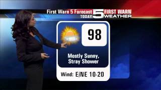 FIRST WARN 5 Quickcast - August 21