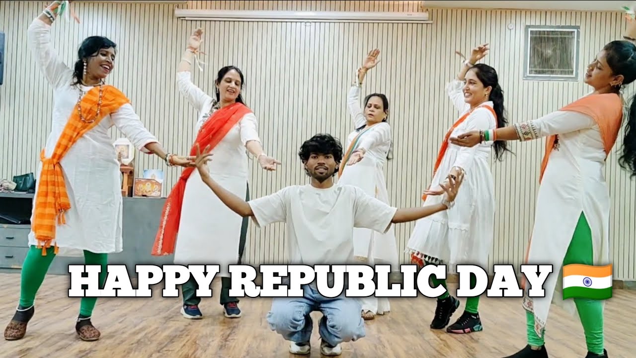 Happy Republic Day || 26 January || Dance cover || easy dance steps ...