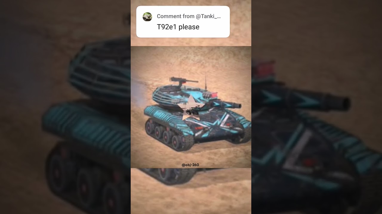 T92E1 | Ass slapper, toxic tank 