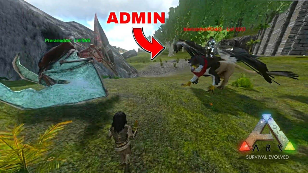 Ark Mobile PvP | Admin friend base Raid