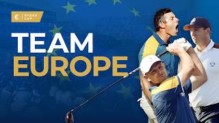 Team Europe 2025 Ryder Cup Player Profiles & Records!