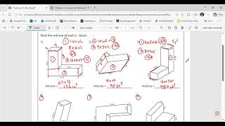 Volume of 3D Composite Shapes June 2
