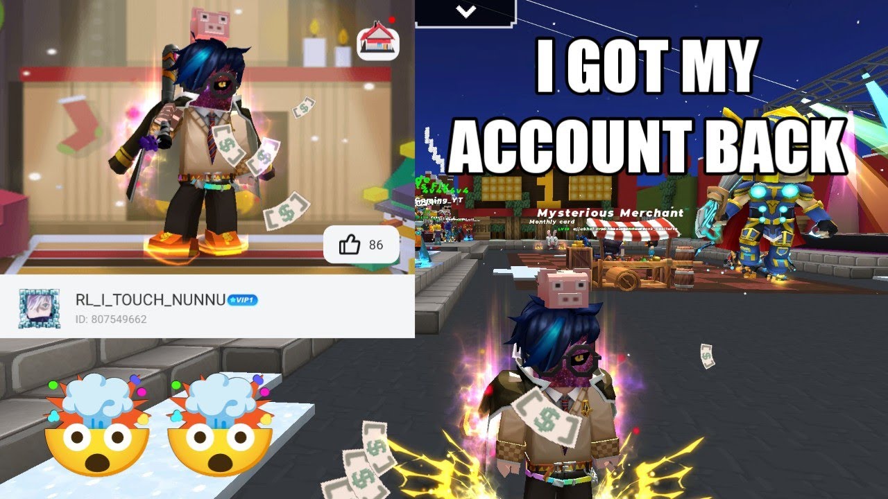 I GOT MY MAIN ACCOUNT BACK - YouTube