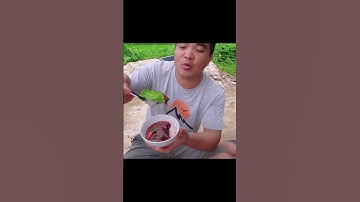Tiết canh Dê cùng em Thơm  #nhipsongtaybac #food #hvk