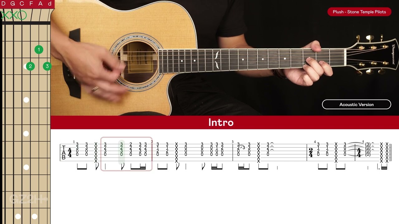 Plush Guitar Cover Stone Temple Pilots 🎸|Tabs + Chords|